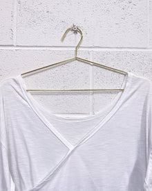 White Deconstructed Blouse