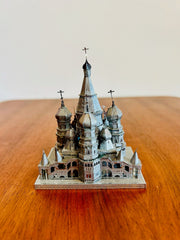 Saint Basil Cathedral Tin Figurine