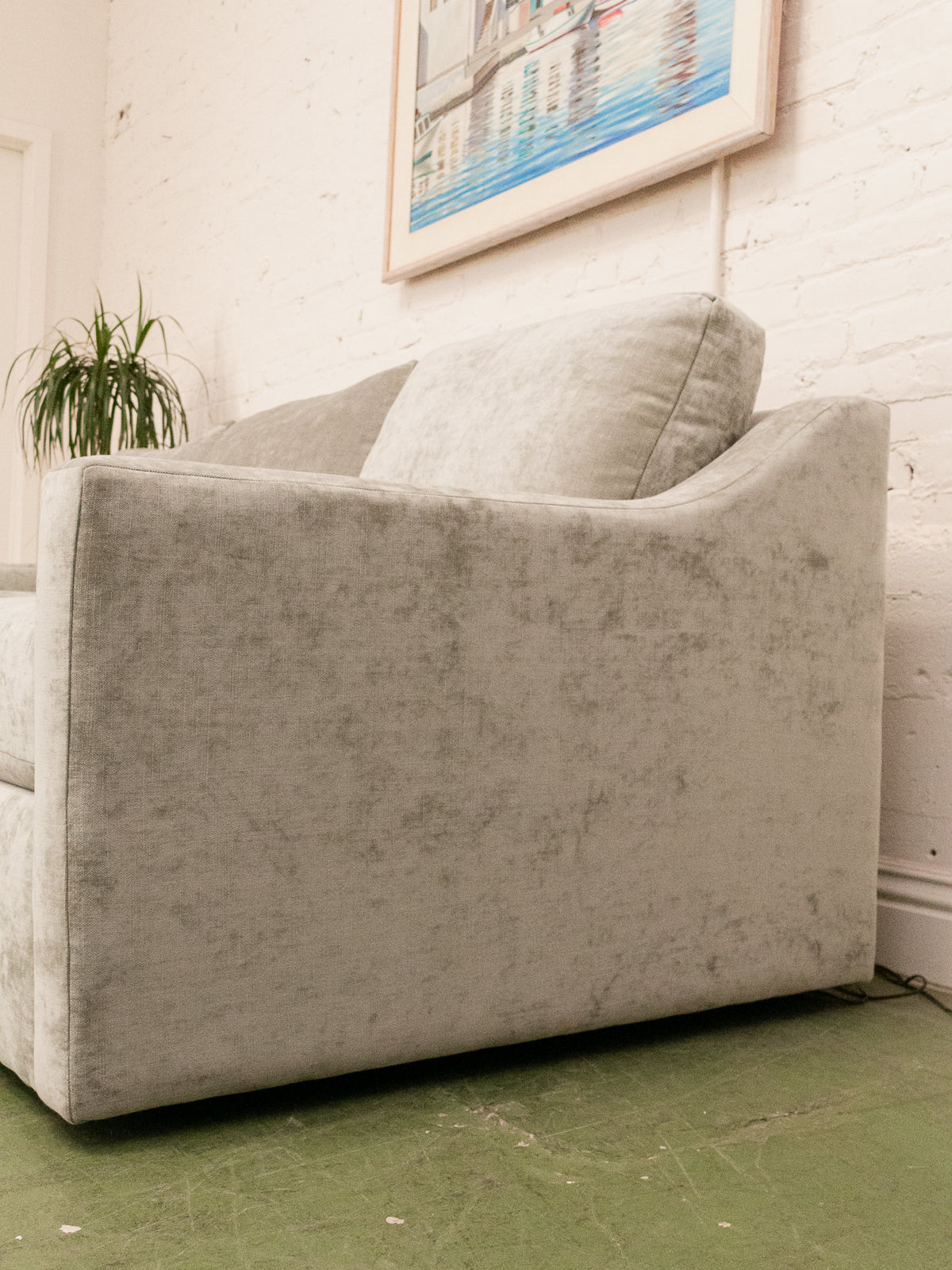 Hauser Sectional Sofa in Bianca Willow