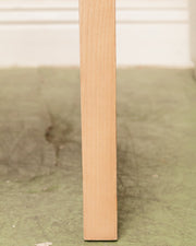 Squiggly Glass Top Side Table