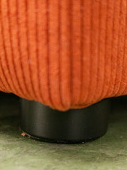 Diana Modular Armless Chair in Groove Rust