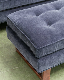 Natasha 3 Seater with Ottoman in Amici Indigo