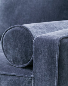 Natasha 3 Seater with Ottoman in Amici Indigo