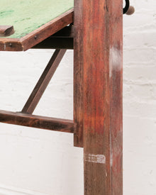 Antique Camera Stand Height Adjustable Cast Iron and Wood