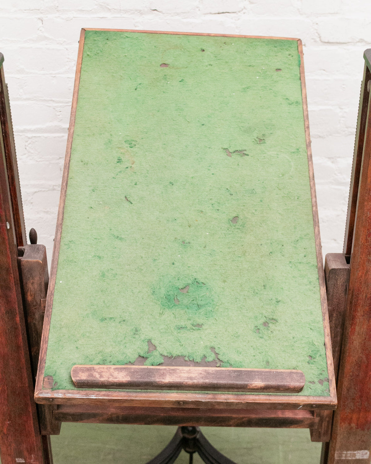 Antique Camera Stand Height Adjustable Cast Iron and Wood