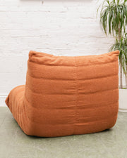 Slouchy Burnt Orange Lounger