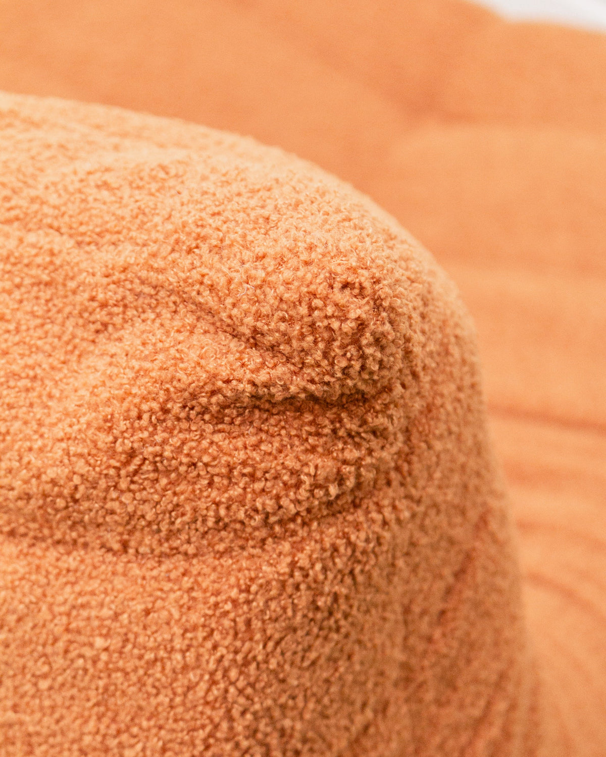 Slouchy Burnt Orange Lounger
