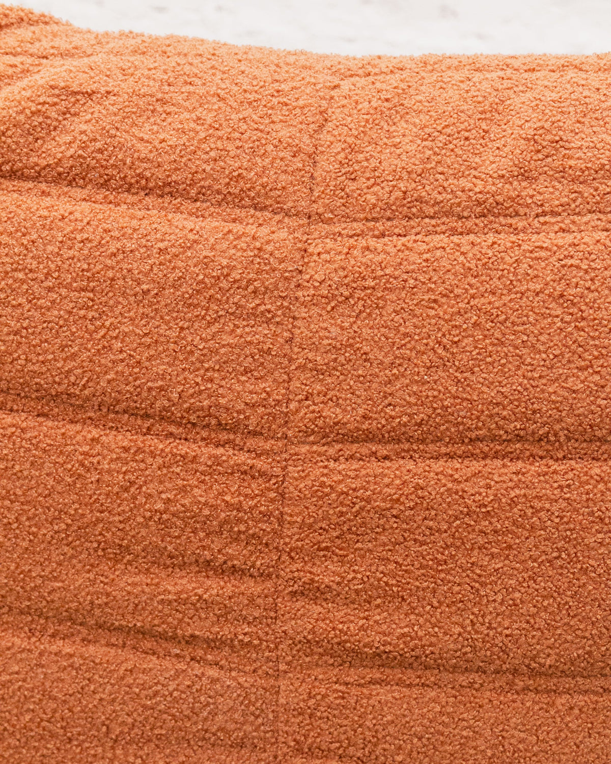 Slouchy Burnt Orange Lounger
