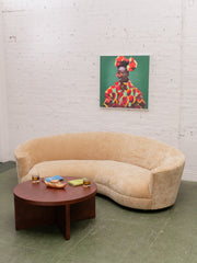 Aria Sofa in Bianca Maize