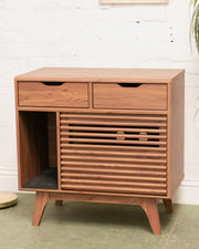 2 drawer Slat Cabinet