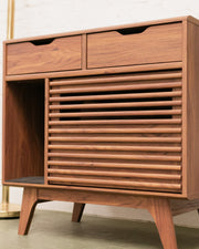 2 drawer Slat Cabinet
