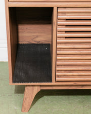 2 drawer Slat Cabinet