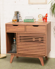 2 drawer Slat Cabinet