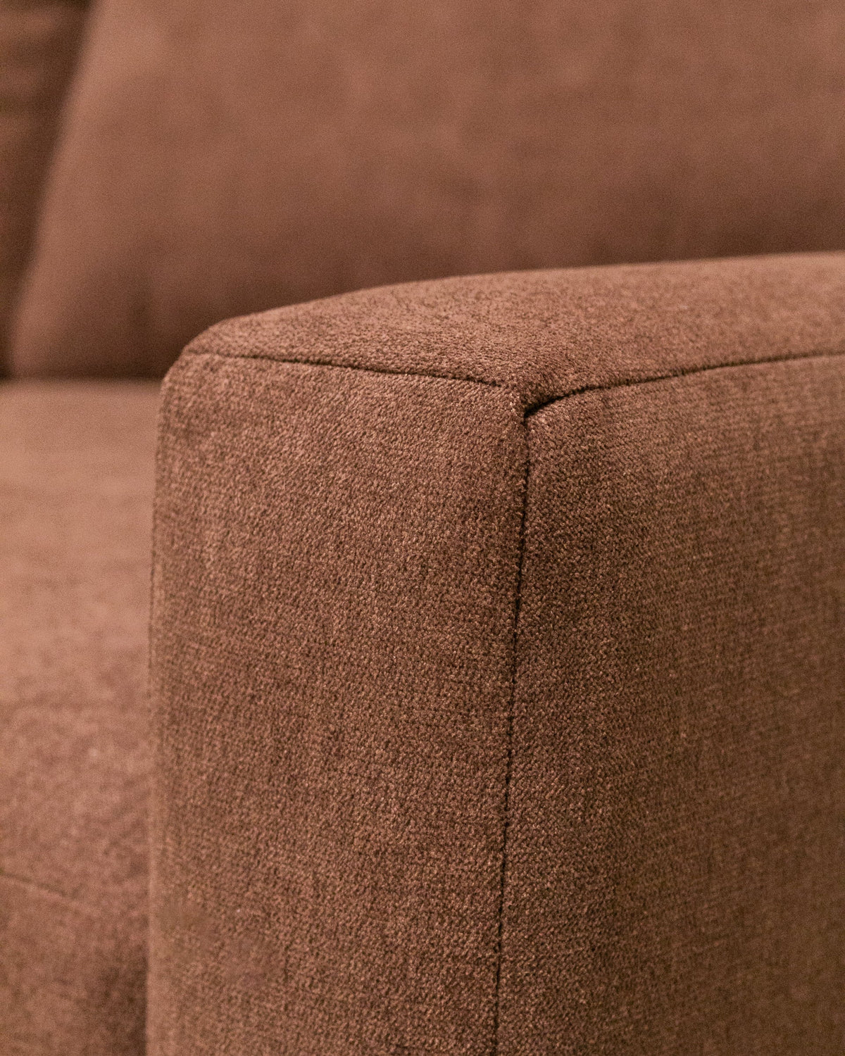 Hauser Sectional Sofa in Caprice Java
