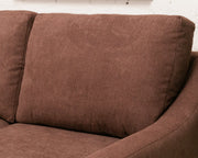 Hauser Sectional Sofa in Caprice Java