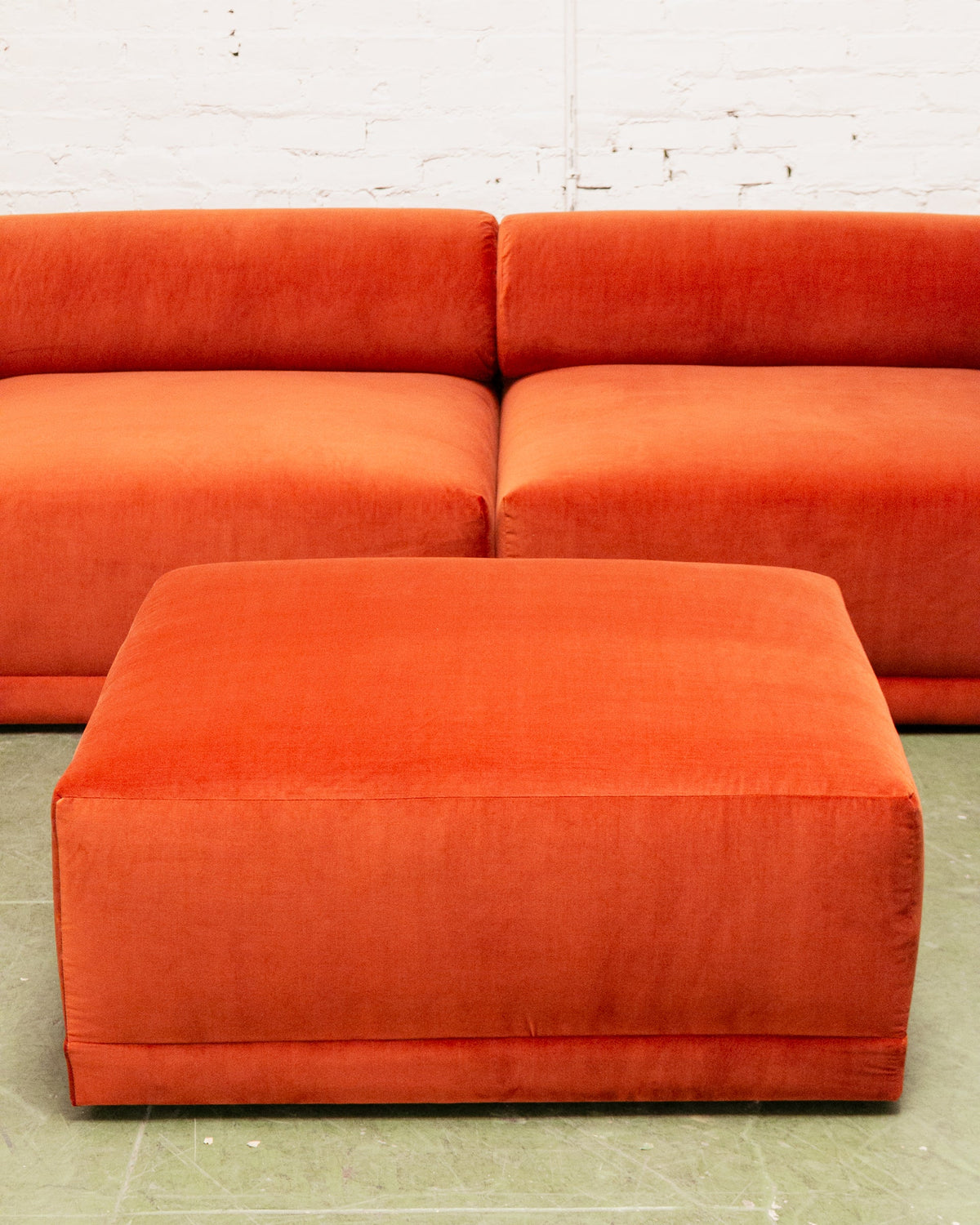 Emma 5 Piece Modular Sectional in Monaco Rust