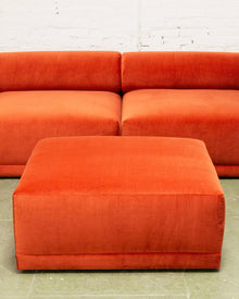 Emma 5 Piece Modular Sectional in Monaco Rust
