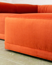 Emma 5 Piece Modular Sectional in Monaco Rust