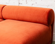 Emma 5 Piece Modular Sectional in Monaco Rust