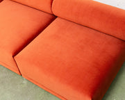 Emma 5 Piece Modular Sectional in Monaco Rust