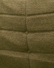 Slouchy 70's Style Lounge Chair in Green