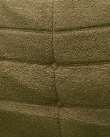 Slouchy 70's Style Lounge Chair in Green
