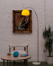 Orange Acrylic Floor Lamp
