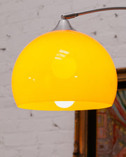 Orange Acrylic Floor Lamp