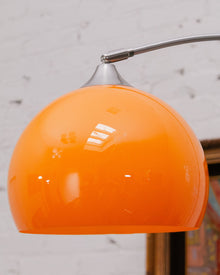 Orange Acrylic Floor Lamp