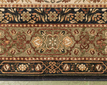 Olive Green & Blue Rug