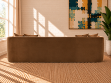 Isabelle Velvet Sofa in Caramel