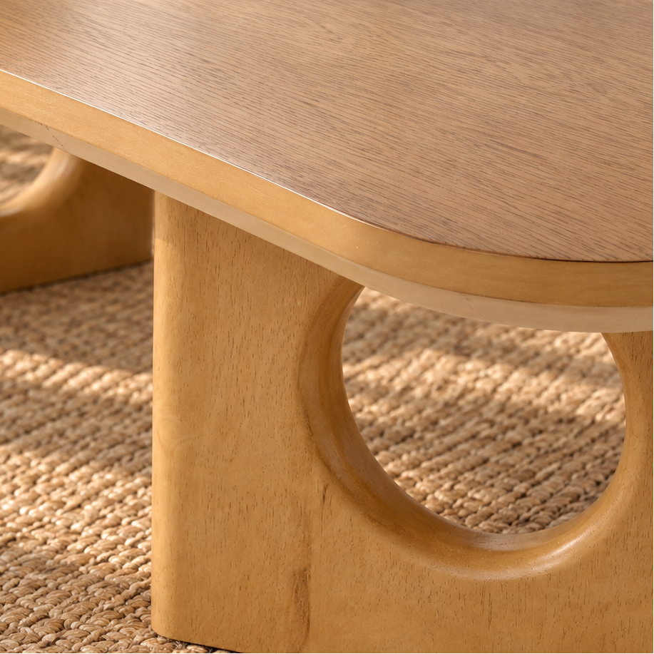 Kamari Coffee Table in Natural Oak