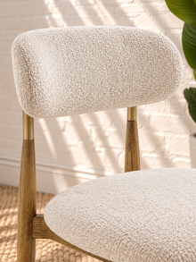 Kenna Dining Chair in Off White
