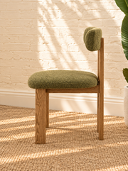 Kiki Dining Chair in Avocado Green