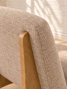 Kyro Accent Chair in Oat Beige