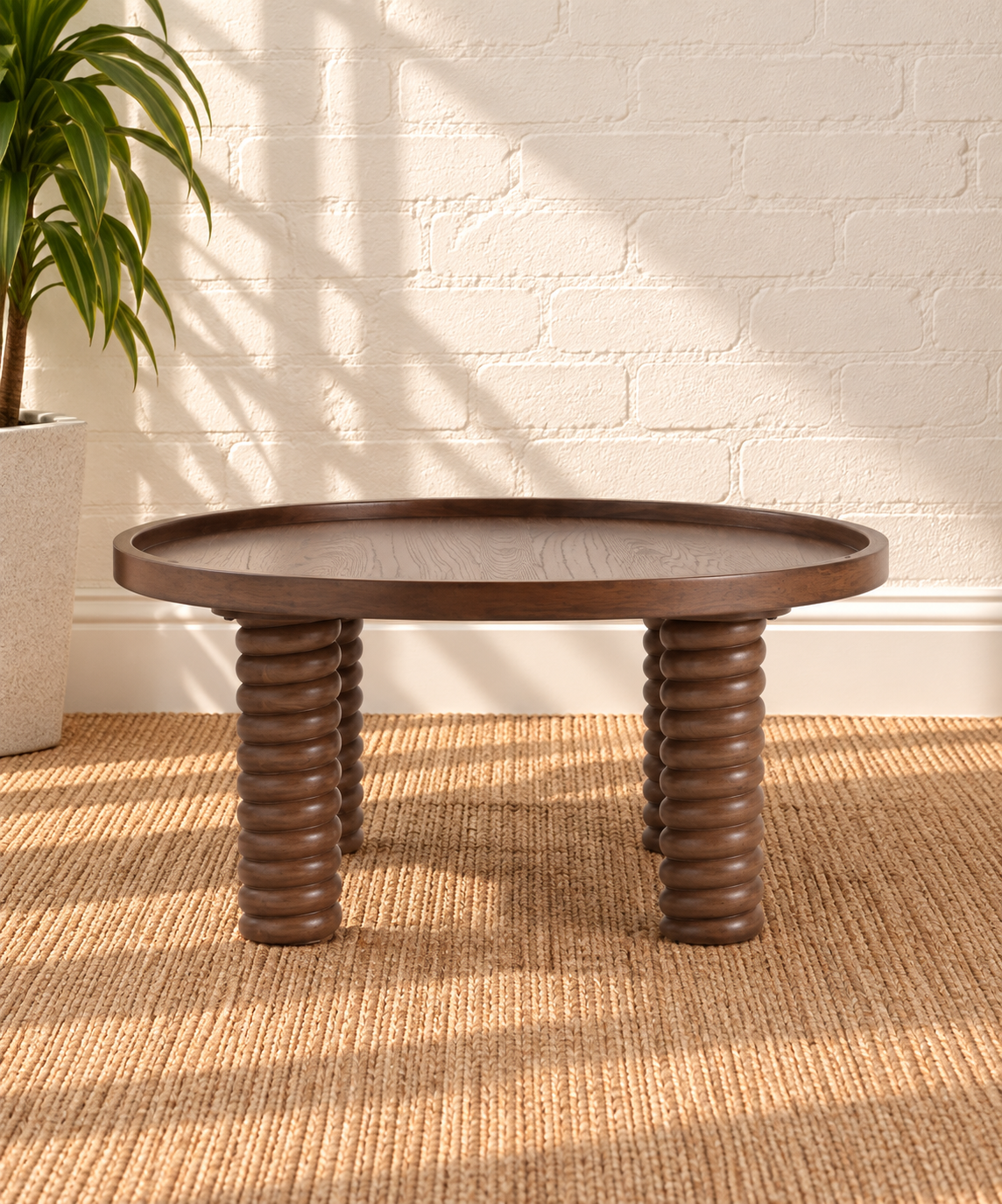 Lainey Coffee Table in Dark Walnut