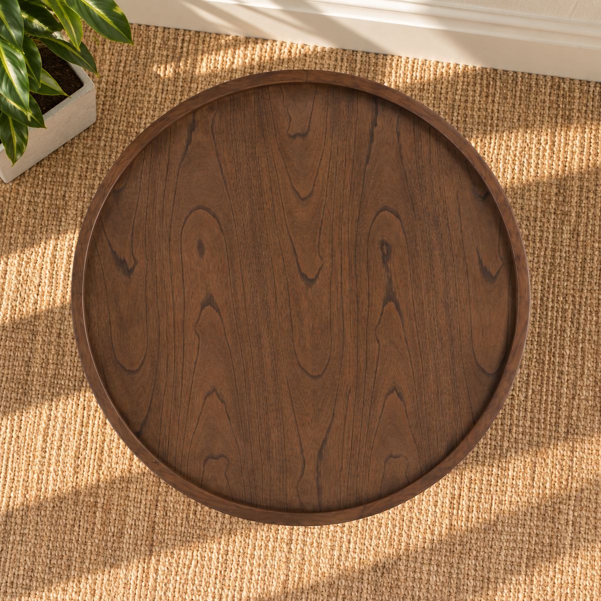 Lainey Coffee Table in Dark Walnut