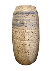 Large Specked Brown Studio Stoneware Pottery