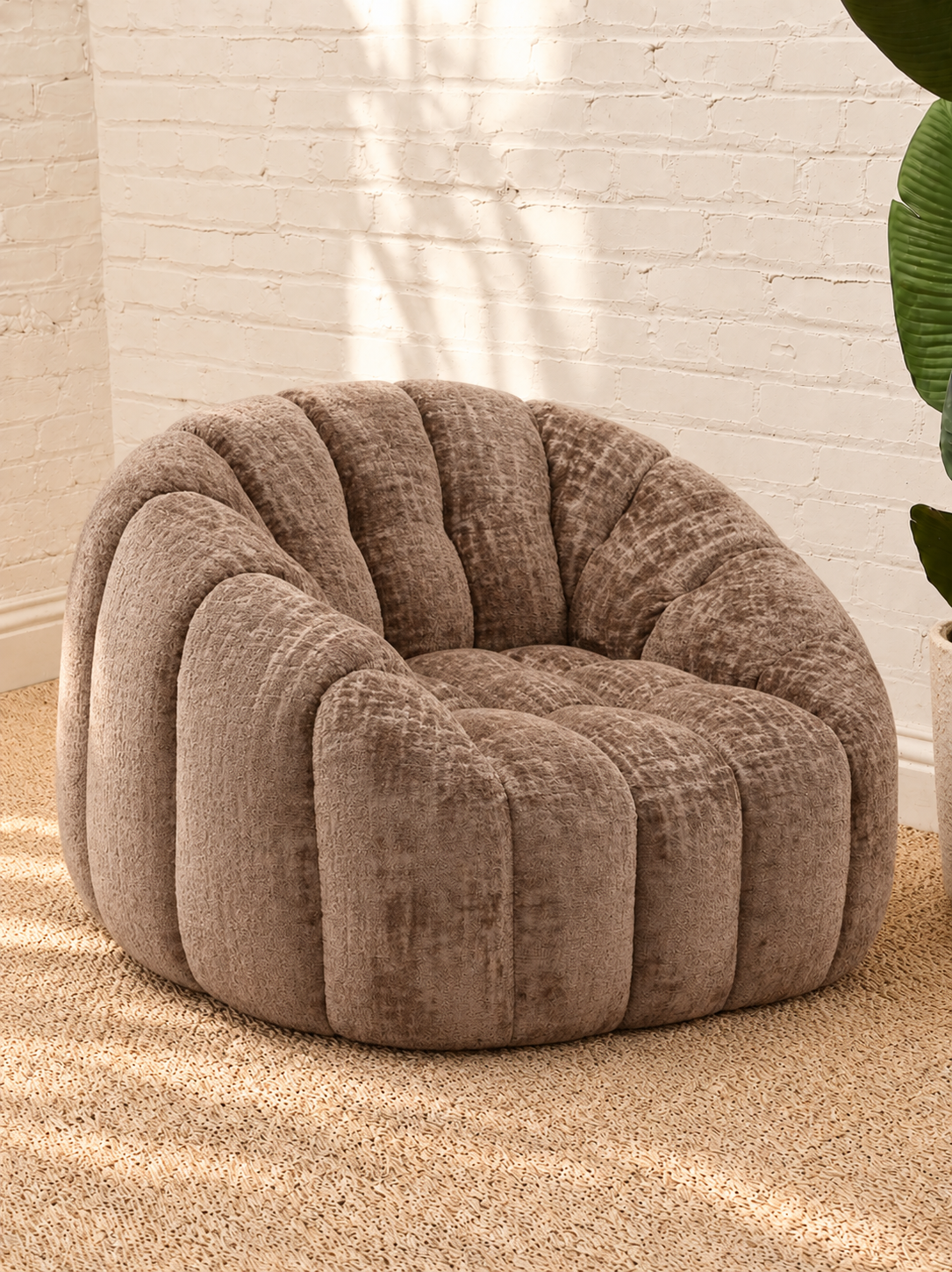 Louie Accent Chair in Mocha