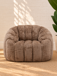 Louie Accent Chair in Mocha