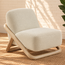 Lucia Lounge Chair in Oatmeal