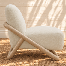 Lucia Lounge Chair in Oatmeal