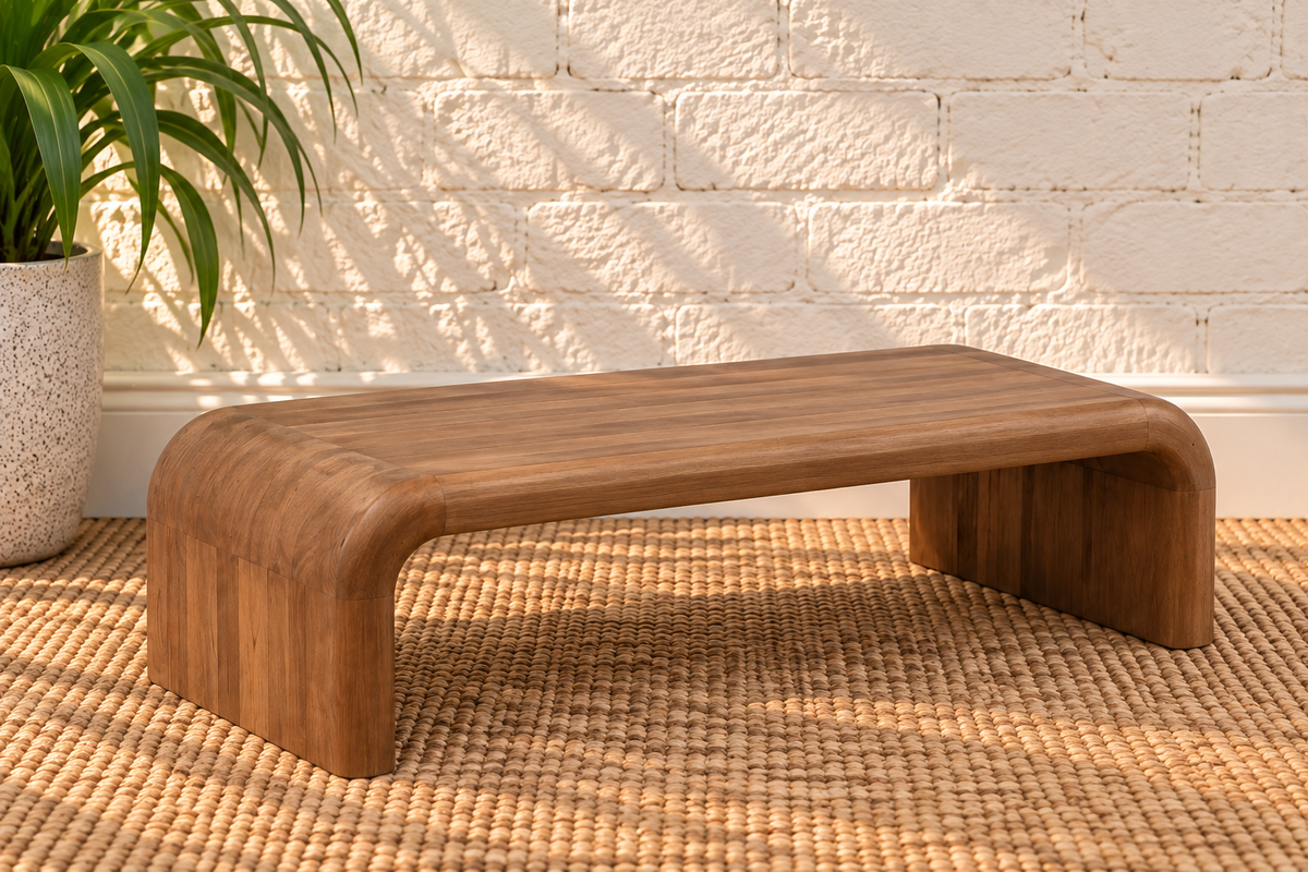 Molly Coffee Table in Natural Brown