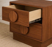 Pair of Moonlight Double Drawer Nightstands