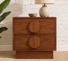 Pair of Moonlight Double Drawer Nightstands