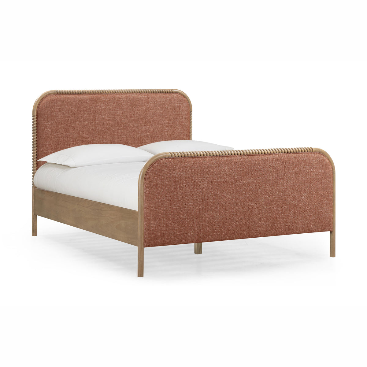 Hatia Basketweave Panel Bed