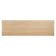 Bristol Park 62" Whitewashed Oak Wood 6-Drawer Dresser