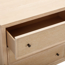 Bristol Park 62" Whitewashed Oak Wood 6-Drawer Dresser