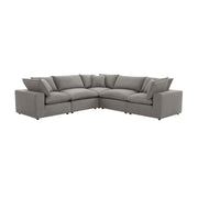 Cali 5-Piece Performance Fabric Modular L-Sectional