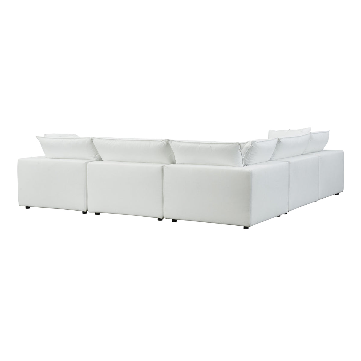 Cali 5-Piece Performance Fabric Modular L-Sectional